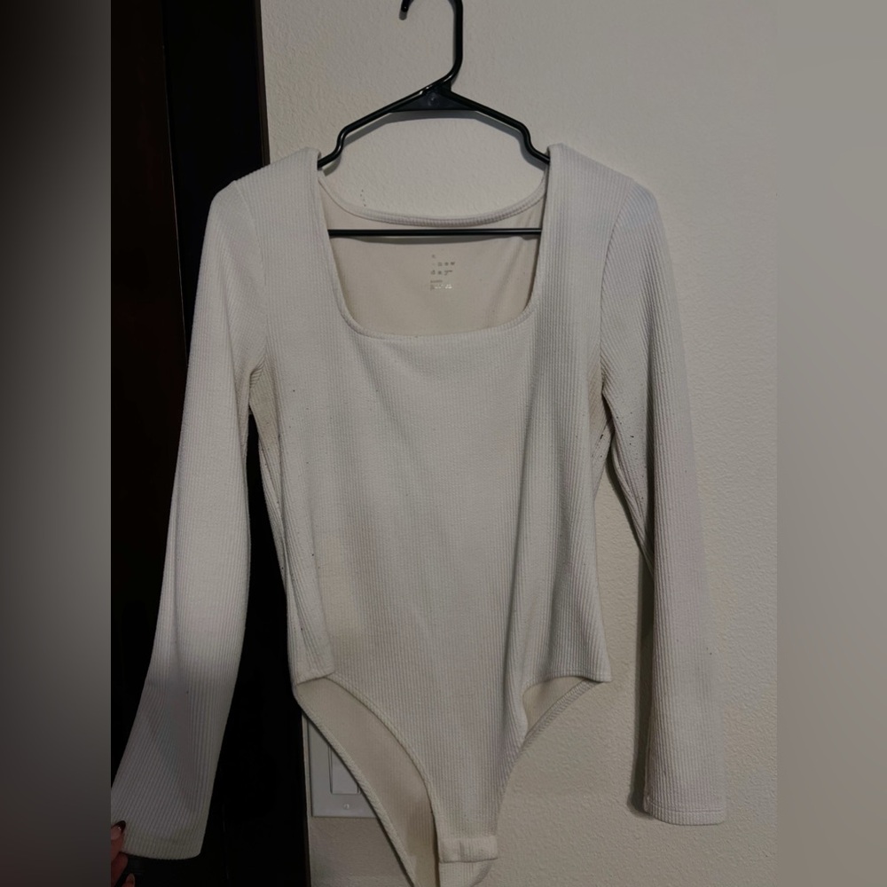 Hollister ribbed seamless body suit - long sleeve